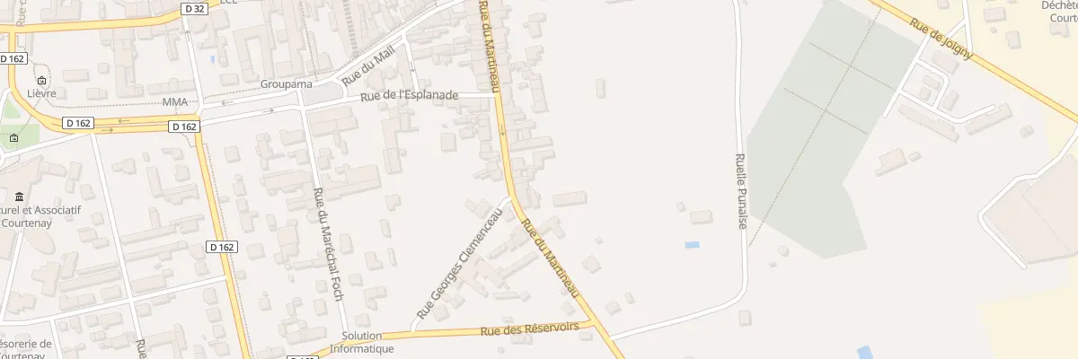 Plan du 35 Rue du Martineau à Courtenay