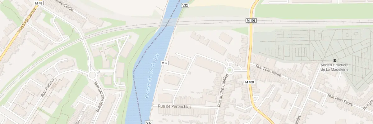 Plan du 4 Rue du 18 Juin 1940 à La Madeleine