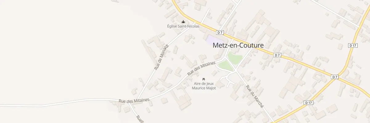 Plan du 4 Rue de Mitaines à Metz-en-Couture