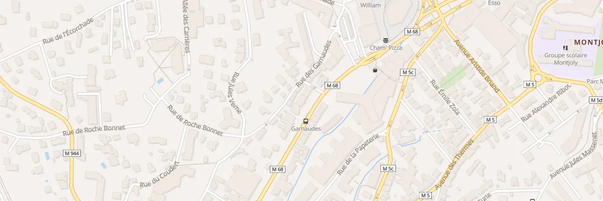 Plan du 62B Av de Royat à Chamalières