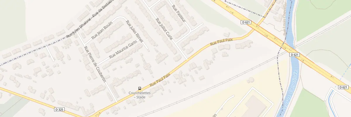 Plan du 45 Rue Paul Paix à Courchelettes