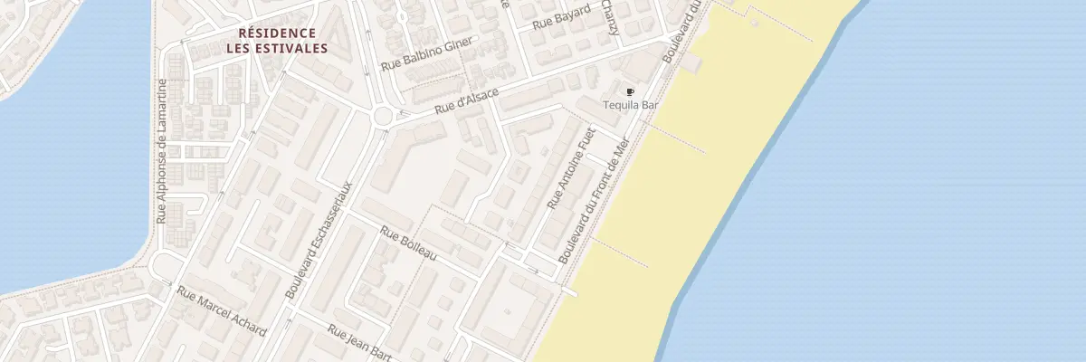 Plan du 100 Rue Antoine Fuet à Port-la-Nouvelle