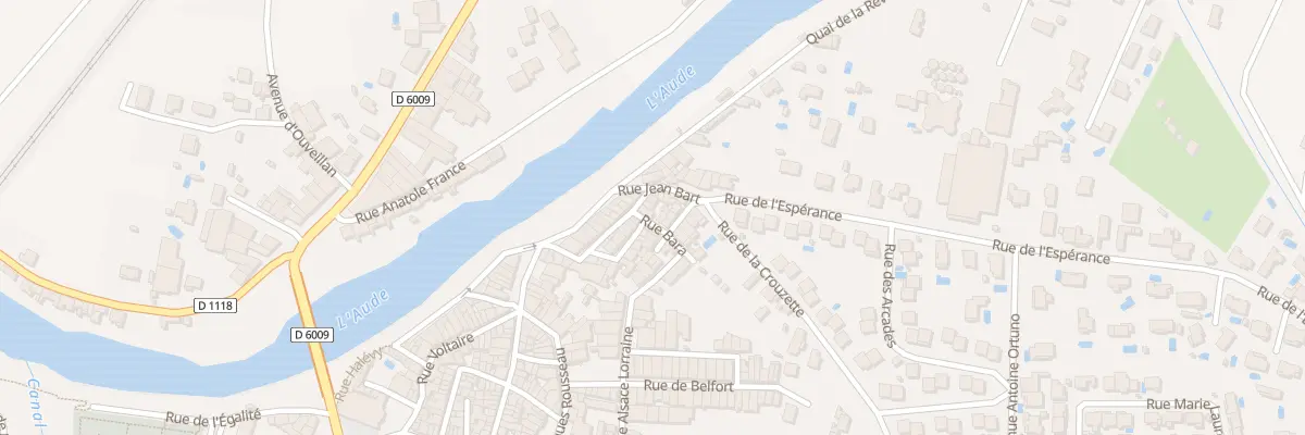 Plan du 5 Rue Bara à Coursan