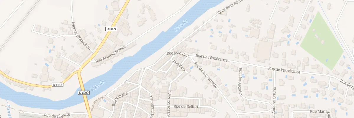 Plan du 7 Rue Bara à Coursan