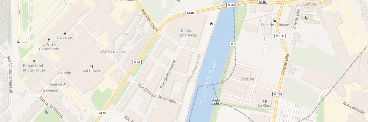 Plan du 46 Rue Gisele Halimi à Saint-André-lez-Lille