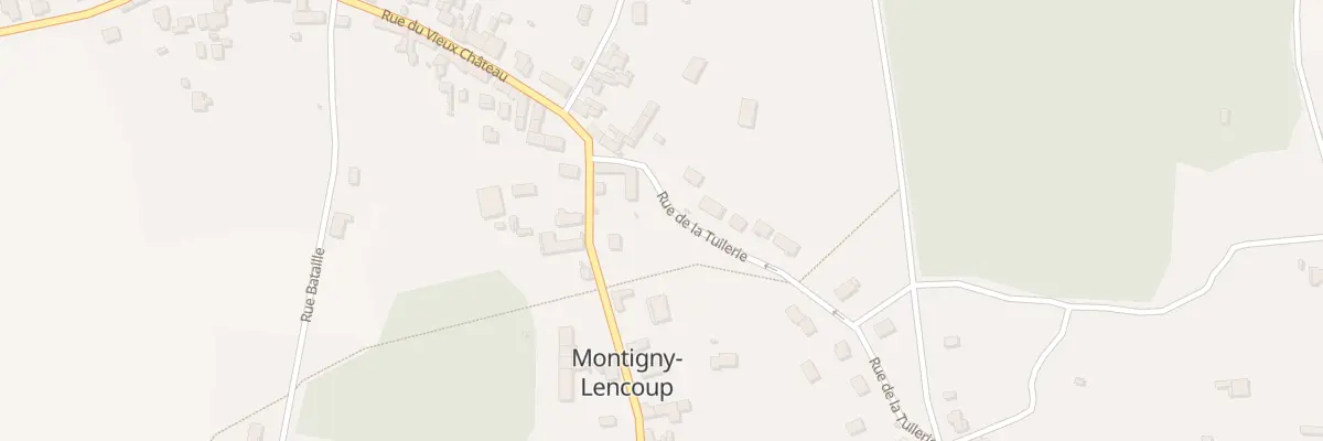 Plan du 20 Rue Montmart à Montigny-Lencoup