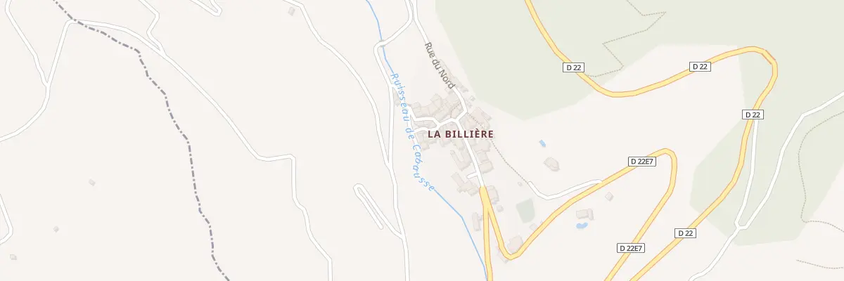 Plan du 5221 La Billiere à Taussac-la-Billière