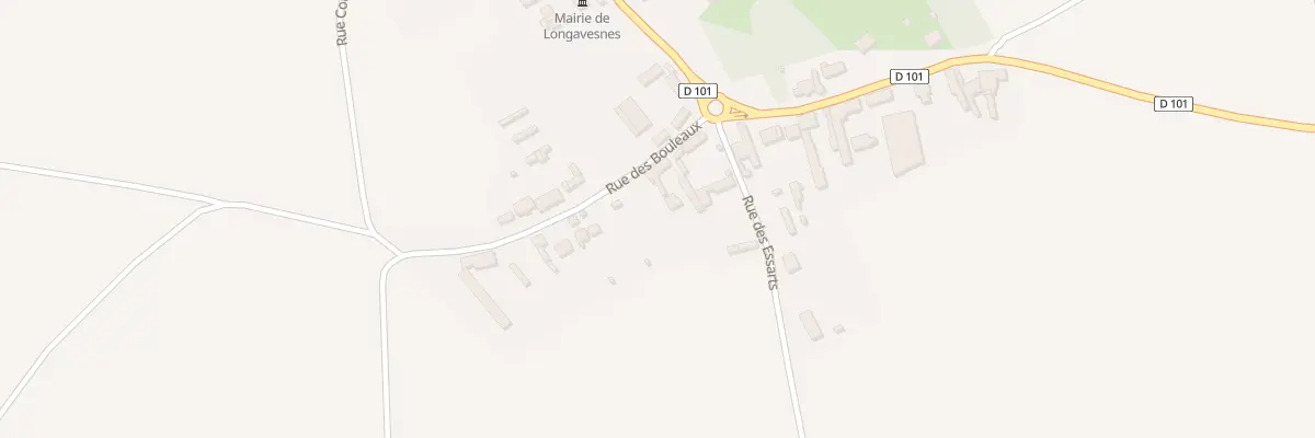 Plan du 1 Rue des Bouleaux à Longavesnes
