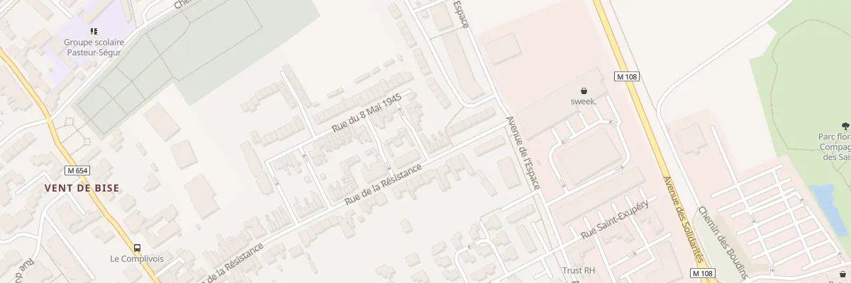 Plan du 81 Rue de la Résistance à Wambrechies