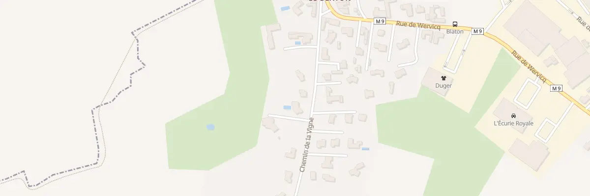 Plan du 4B Che de la Vigne à Linselles