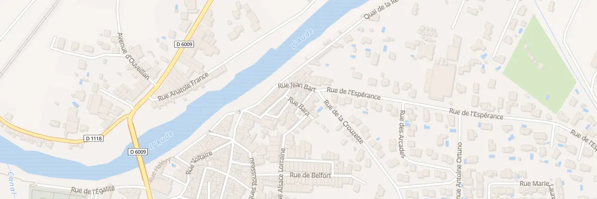 Plan du 13 Rue Bara à Coursan