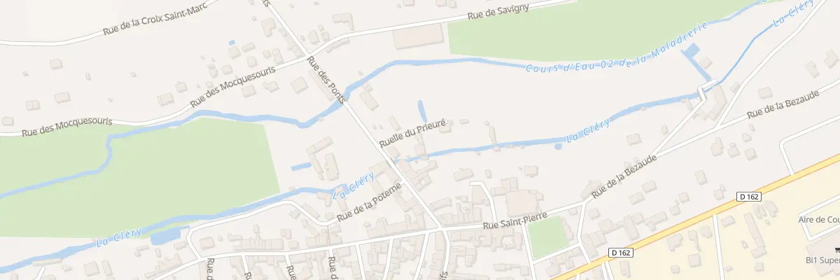 Plan du 2 Rle du Prieure à Courtenay