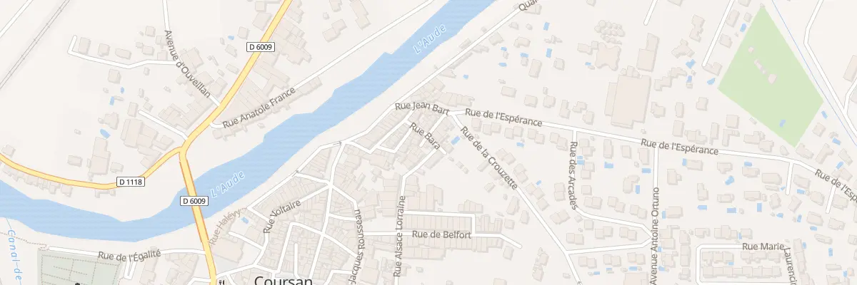Plan du 8 Rue Bapaume à Coursan
