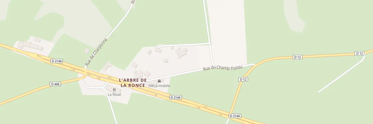 Plan du 5191 L’Arbre de la Ronze à Saint-Hilaire-la-Croix