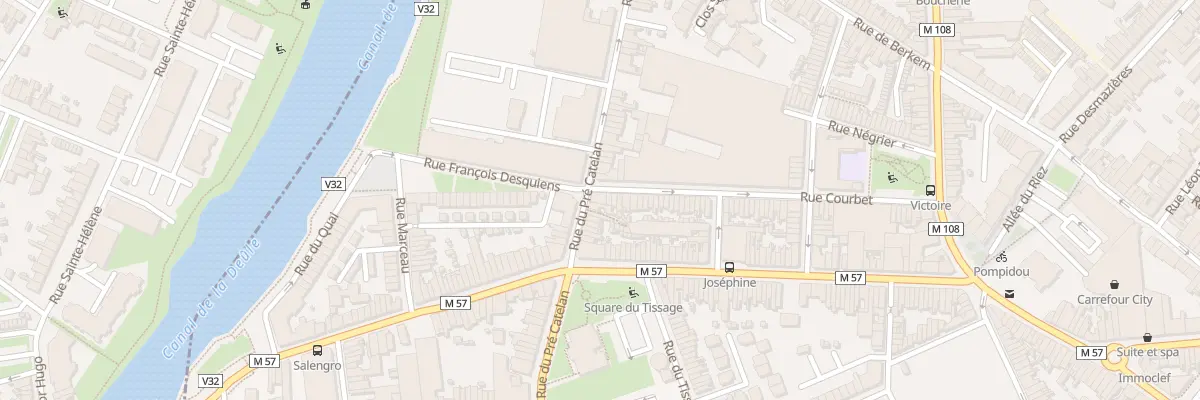 Plan du 44 Rue du Pré Catelan à La Madeleine