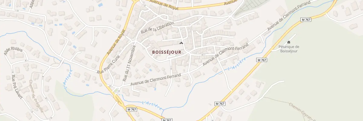 Plan du 3 Rue N Perret Boissejour à Ceyrat