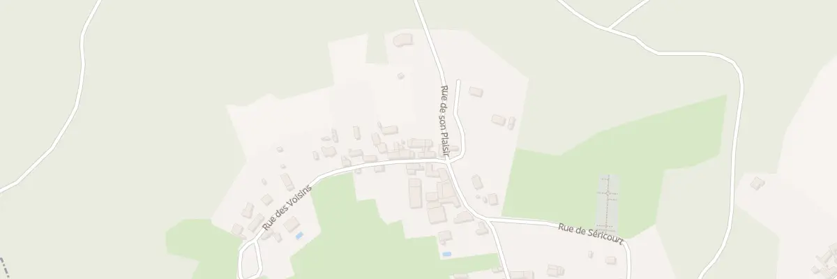 Plan du 220 Rue des Voisins à Béhéricourt