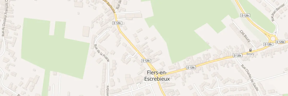 Plan du 101 Rue Henri Barbusse à Flers-en-Escrebieux
