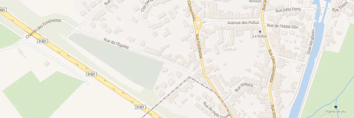 Plan du 6 Rue de l’Égalité à Lambres-lez-Douai