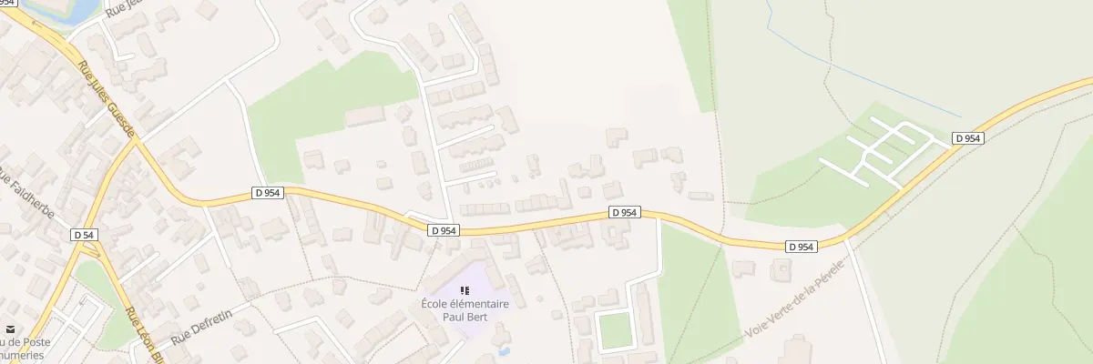 Plan du 45C Rue Emile Zola à Thumeries