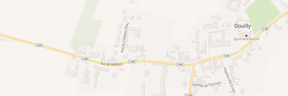 Plan du 18 Rue de Matigny à Douilly