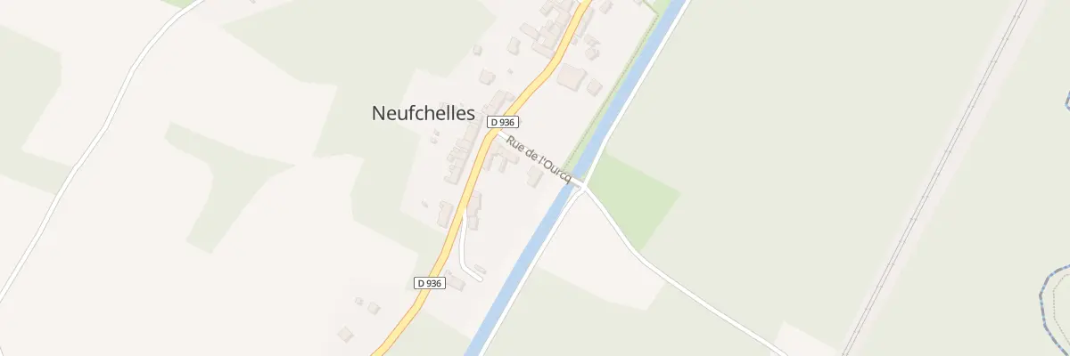 Plan du 6 Rue de l’Ourcq à Neufchelles
