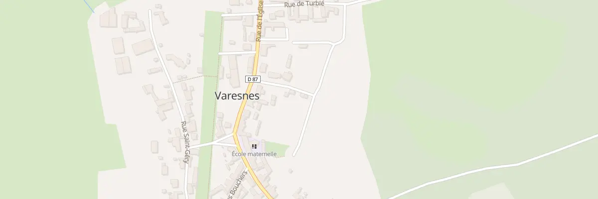 Plan du 68 Rue de l’Hôpital à Varesnes