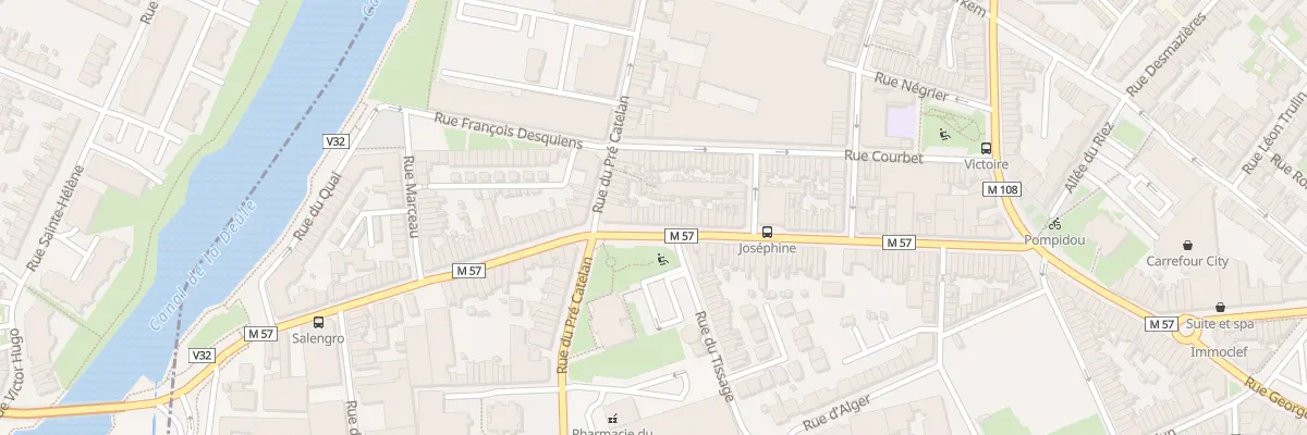 Plan du 84 Rue Roger Salengro à La Madeleine