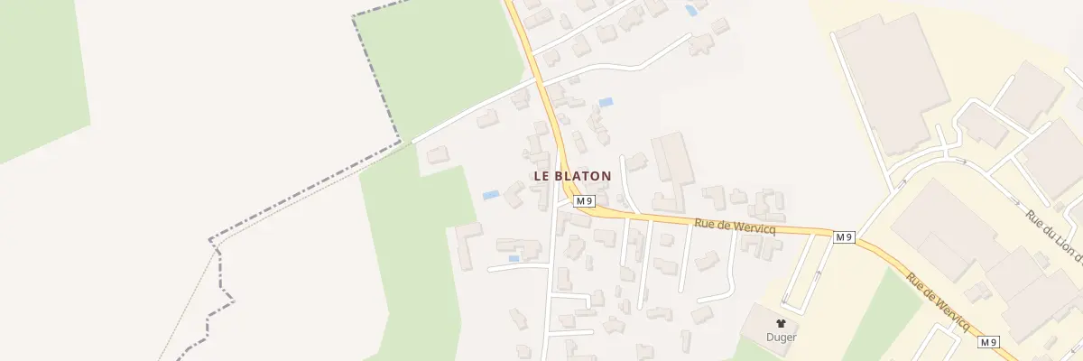 Plan du 171 Rue de Wervicq à Linselles