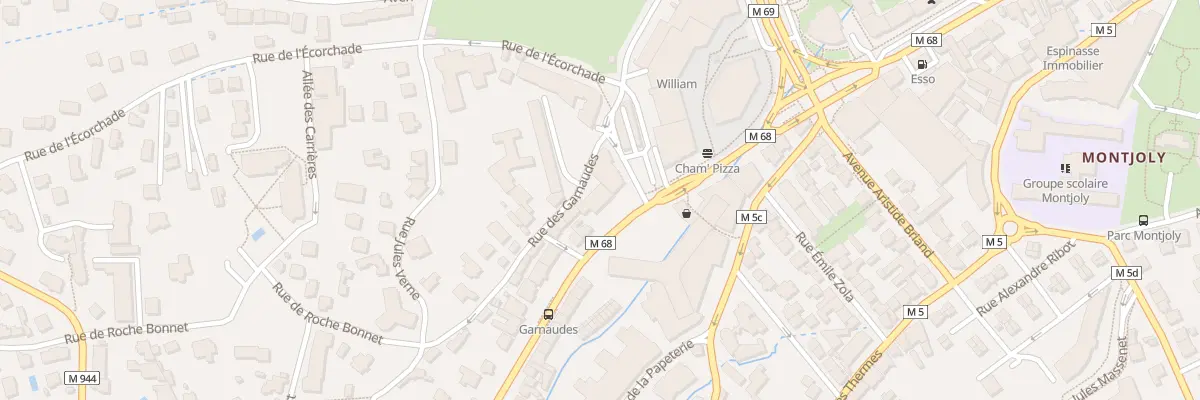 Plan du 56 Av de Royat à Chamalières