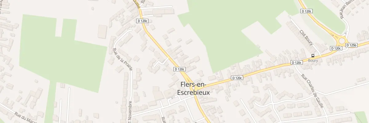 Plan du 107 Rue Henri Barbusse à Flers-en-Escrebieux