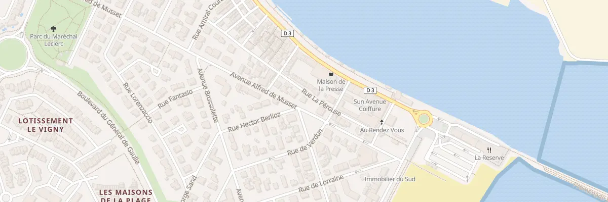 Plan du 135 Rue la Perouse à Port-la-Nouvelle