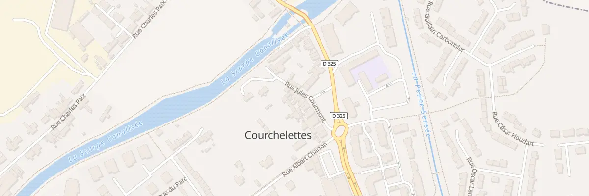 Plan du 19 Rue Jules Courmont à Courchelettes