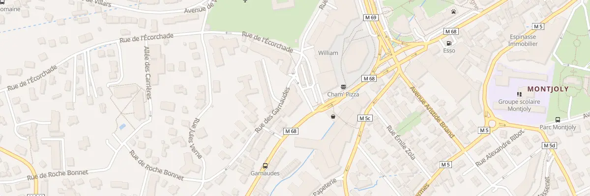 Plan du 54B Av de Royat à Chamalières