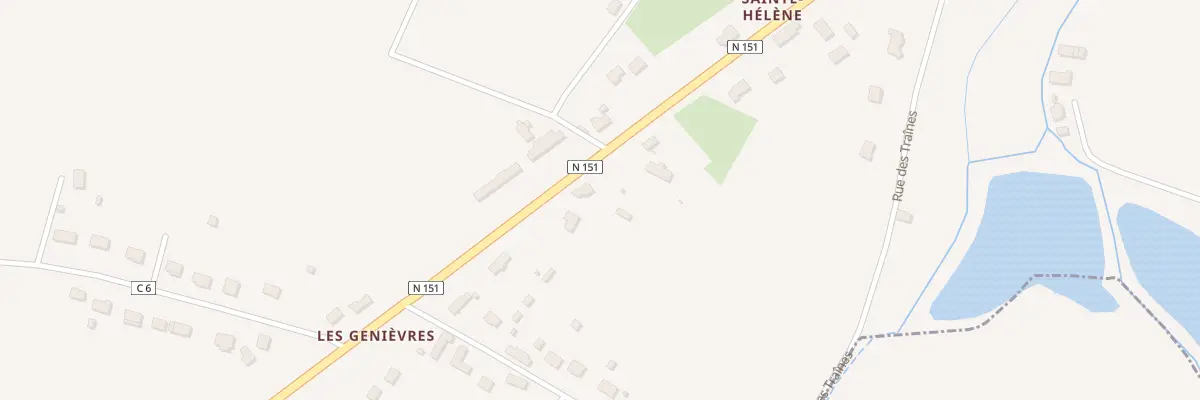 Plan du 14 Rte Jean Dequennes à Varennes-lès-Narcy