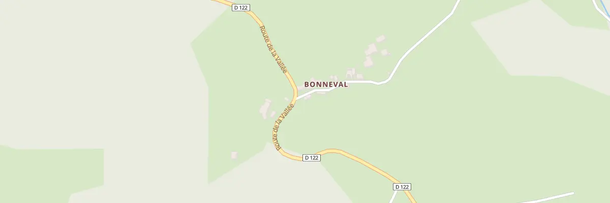 Plan du 2 Rue de Fontblanche - Bonneval à Montcel