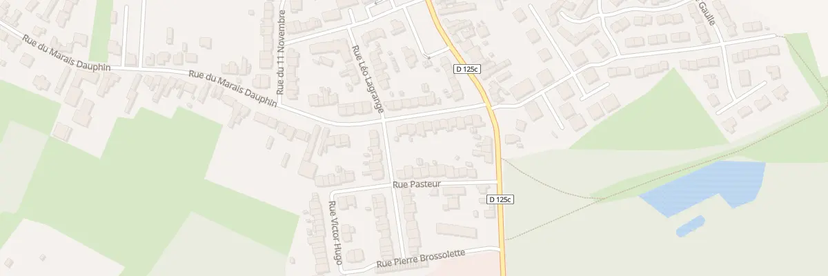 Plan du 68 Rue du Marais Dauphin à Flers-en-Escrebieux