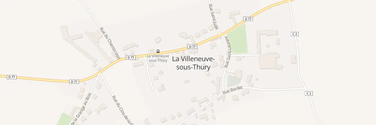 Plan du 29 Rue du Valois à La Villeneuve-sous-Thury