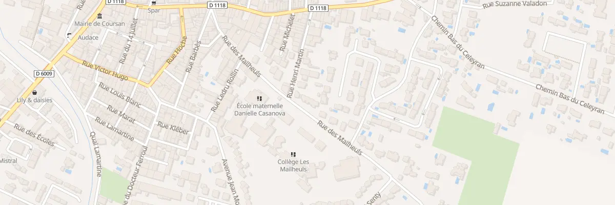 Plan du 29B Rue des Mailheuls à Coursan