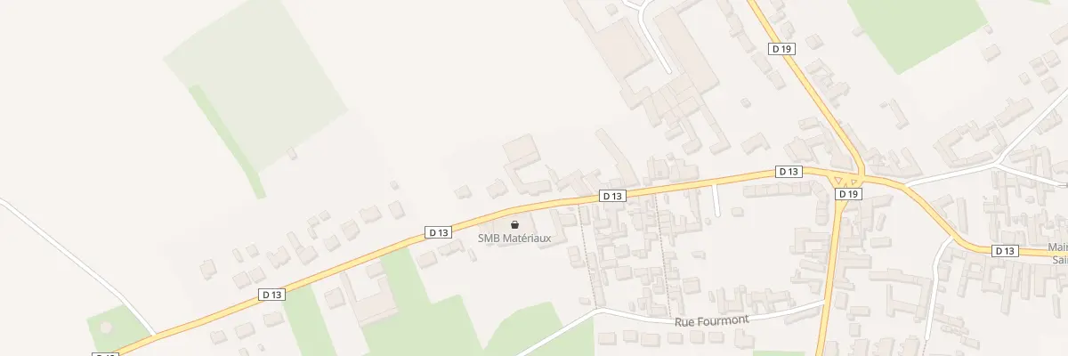 Plan du 23 Rue du Faubourg à Écourt-Saint-Quentin