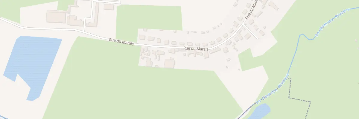 Plan du 75 Rue du Marais à Ham