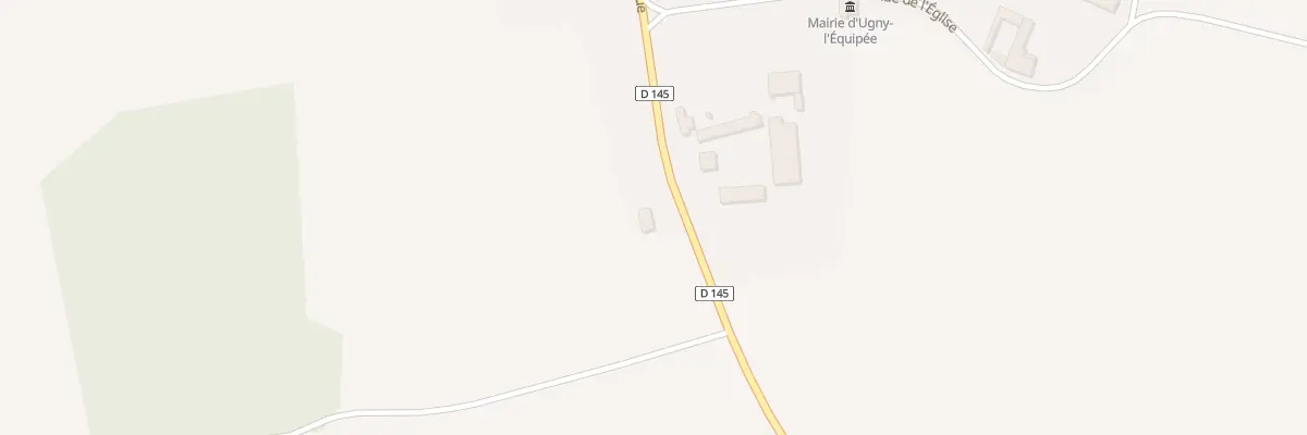 Plan du 10 Gr Grande Rue à Ugny-l’Équipée
