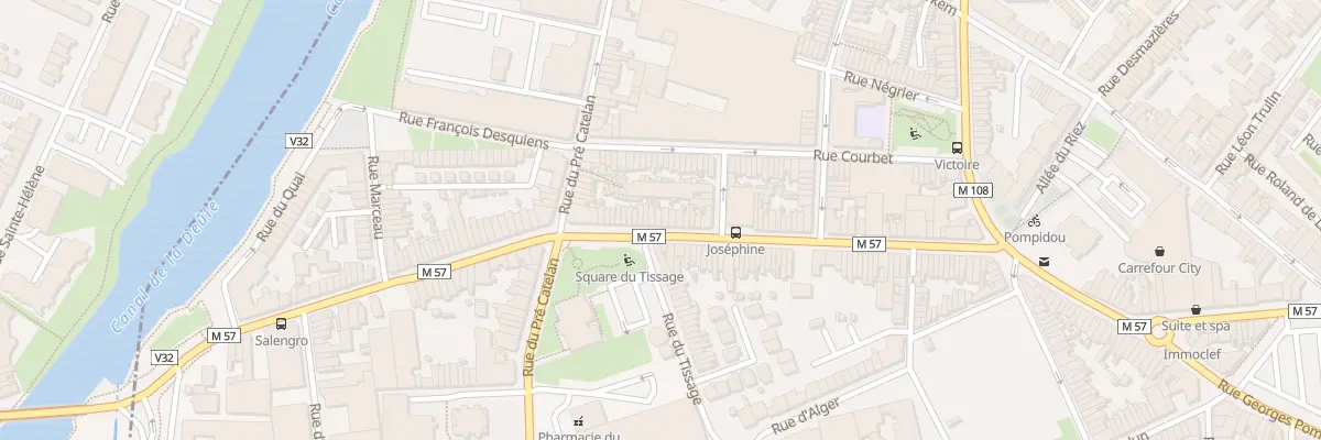 Plan du 70 Rue Roger Salengro à La Madeleine