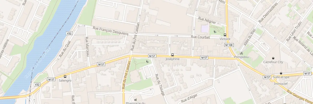 Plan du 68 Rue Roger Salengro à La Madeleine