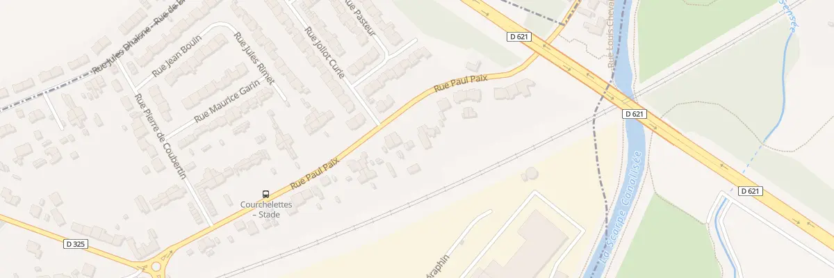 Plan du 28 Rue Paul Paix à Courchelettes