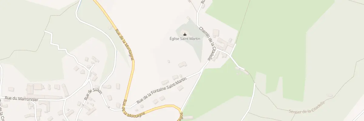 Plan du 10 Rue de la Fontaine St Martin à Jaulzy