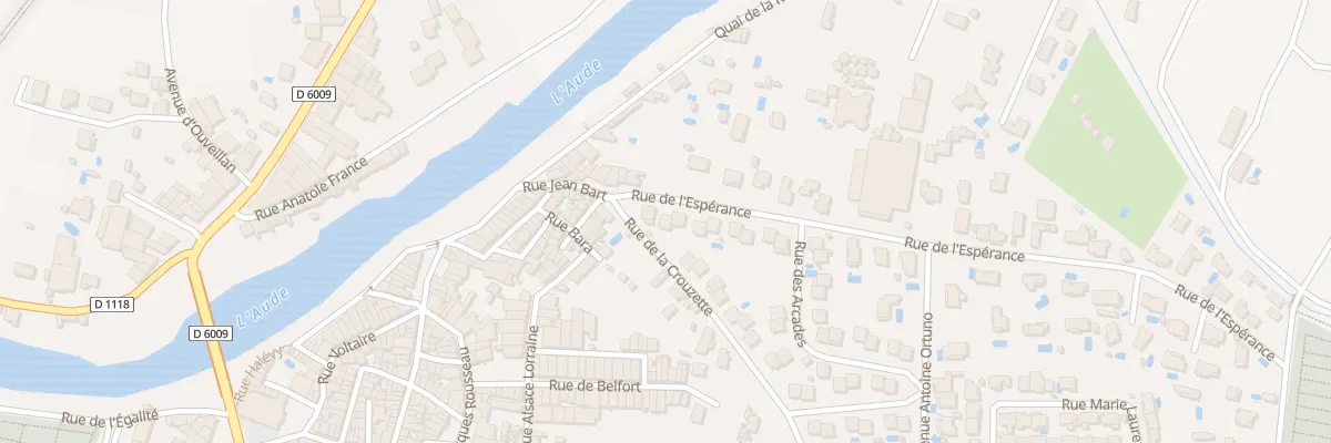 Plan du 14 Rue de l’Espérance à Coursan