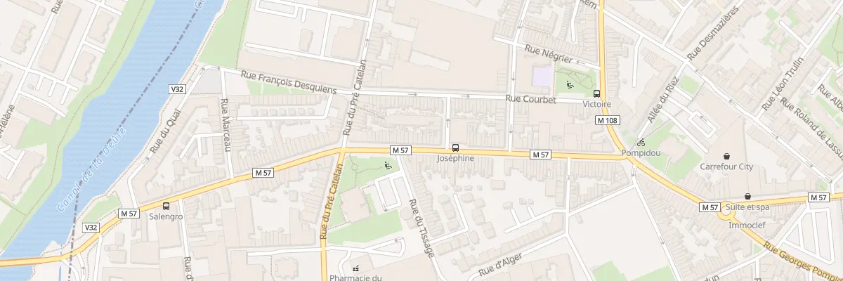Plan du 64 Rue Roger Salengro à La Madeleine