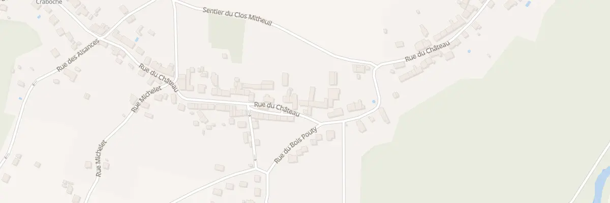 Plan du 467 Rue du Château à Mouroux