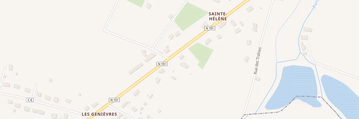 Plan du 16 Rte Jean Dequennes à Varennes-lès-Narcy